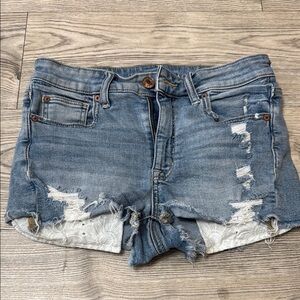 Distressed Denim Women's Shorts